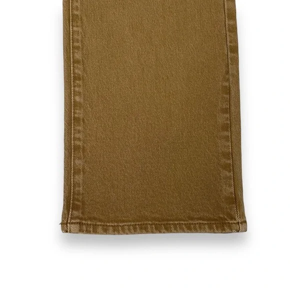 Abrand Revolve Womens Brown Venice High Rise Straight Jeans Size 26 NWT $128 - Picture 4 of 13